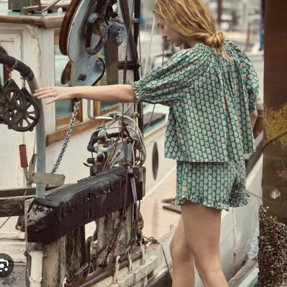 Doen SHORE TOP -- SUNRISE PAISLEY - Picture 2 of 6